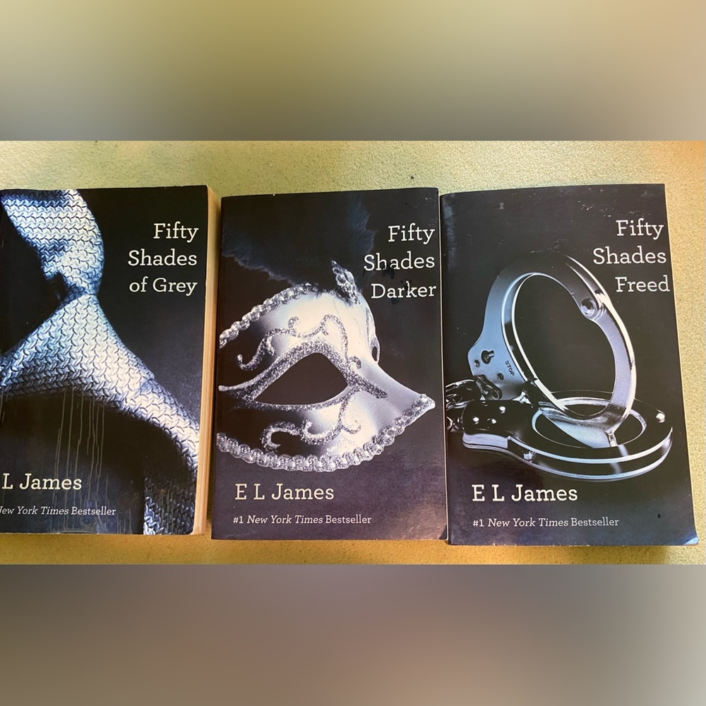 E L James Fifty Shades Trilogy Set